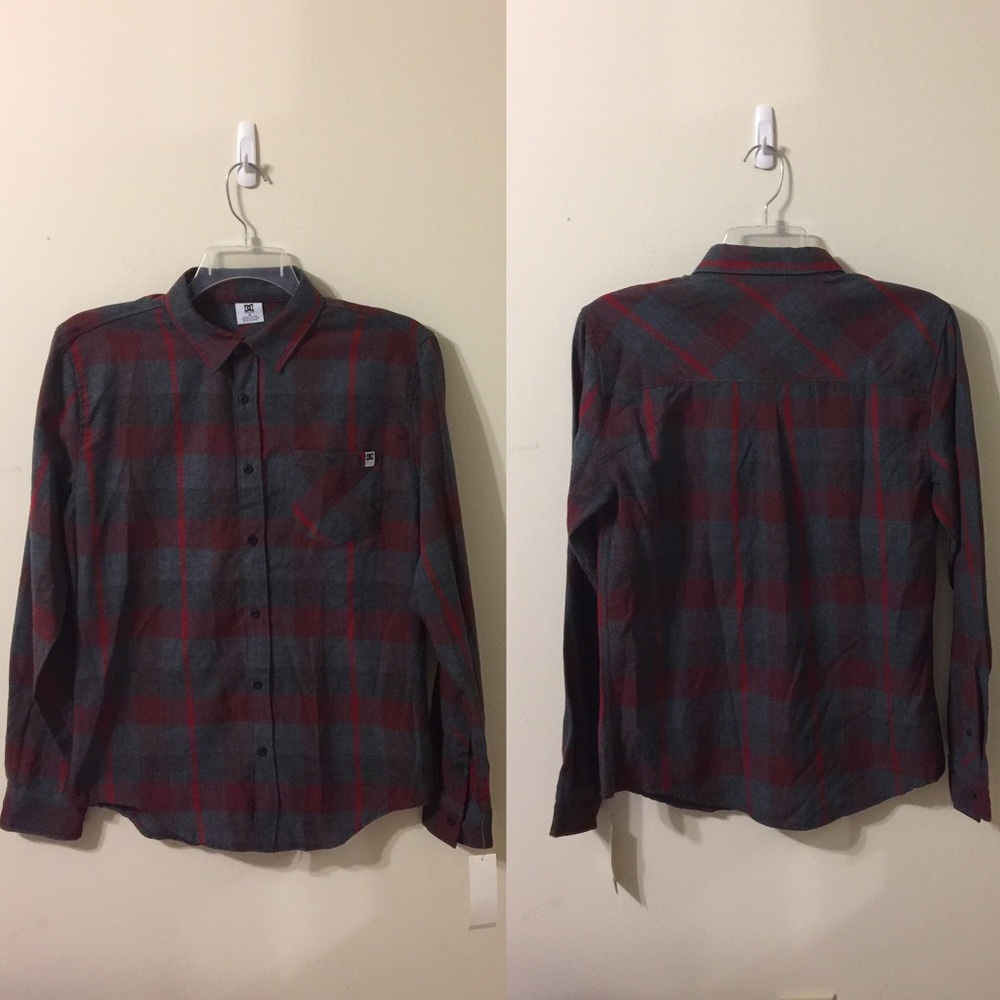 DC Plaid Button Down